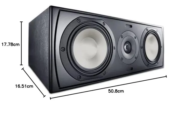 canton-c-305-centerlautsprecher-passiver-2-wege-center-140-watt image 1