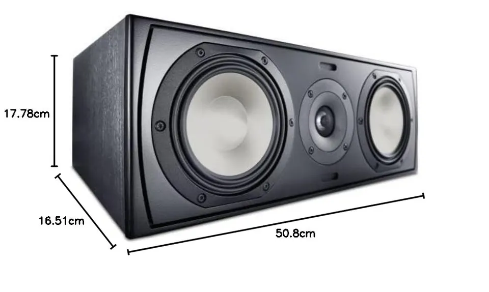 canton-c-305-centerlautsprecher-passiver-2-wege-center-140-watt image 1