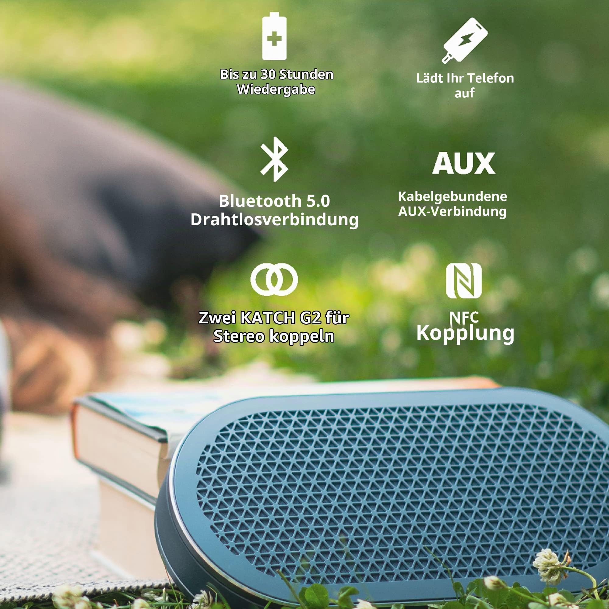 dali-katch-g2-premium-bluetooth-lautsprecher-aluminium-leder-tragegurt image 5