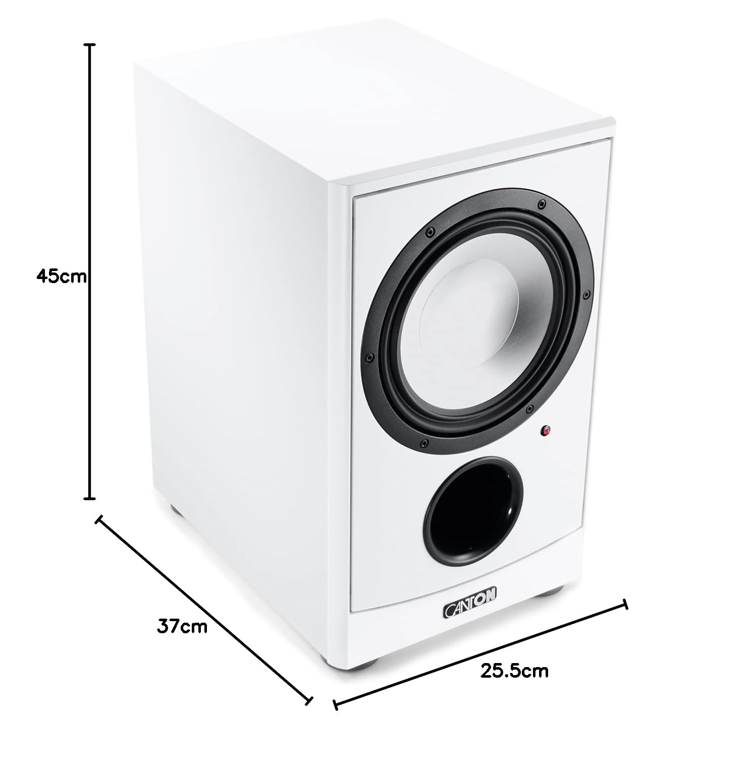 canton-sub-200-aktiver-subwoofer-280-watt-25-hz-titanium-room-compensation image 8